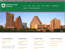 Tablet Screenshot of centraltexas.asse.org