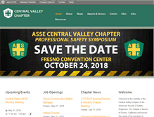 Tablet Screenshot of centralvalley.asse.org