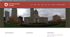 Desktop Screenshot of anthonywayne.asse.org