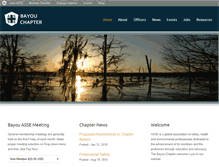 Tablet Screenshot of bayou.asse.org