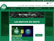 Tablet Screenshot of billetterie.asse.fr